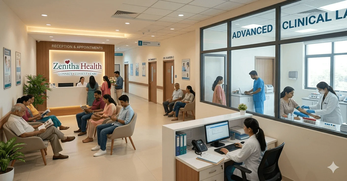 Clinical and hospital lab setup process by Zenitha Healthcare in Jaipur